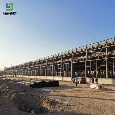 China High Quality Certification Prefabricated Light Structural Steel Frame Structure Modular Warehouse Workshop Steel Frame Warehouse for sale