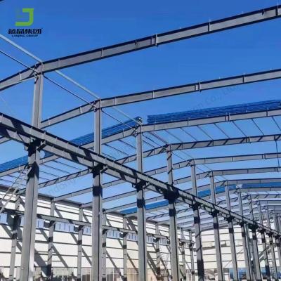 China Q235b Q355b Edifícios pré-fabricados de aço Oficina Armazém Armazém à venda