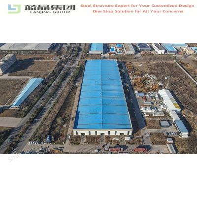 China Fábrica de estruturas modernas de aço anti-corrosião à venda