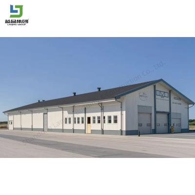 China Prefab Industrial Commercial Warehouse Steel Structure Building Workshop Plant Storage Warehouse Sandwich Panel for sale