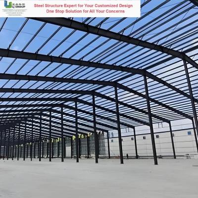 China Q235 Steel Structure Poultry House Corrugated Color Steel Sheet Bolted Connection for sale