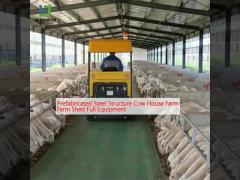Prefabricated Steel Structure Cow House Farm Farm Shed Full Equipment