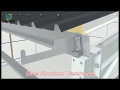 customized prefab steel structural building workshop warehouse