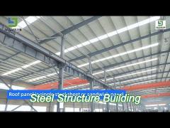q355b q235b portal frame structure galvanized steel thermal insulation