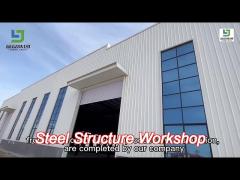 best prefabricated steel structure workshop metal building sandwich panel