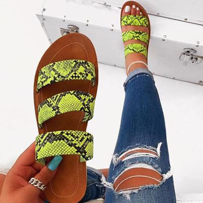 China Summer Flat Fashion Outdoor Slip On Cool Design Women PVC Slippers for sale