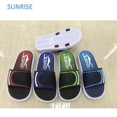 China New Design Jinjiang Factory OEM Disposable Finish Or Semi EVA Injection Plug In Outdoor Plastic Slippers for sale