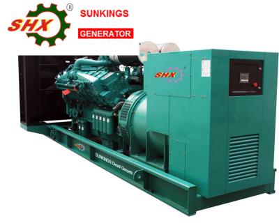 China 60hz 6.3kv 1000KW Cummins Open Type Generators for sale