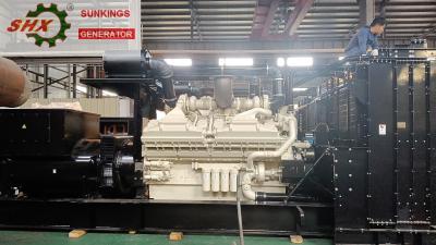 Китай 2MW дизельные высоковольтные генераторы 4.16kv Cummins Genset продается