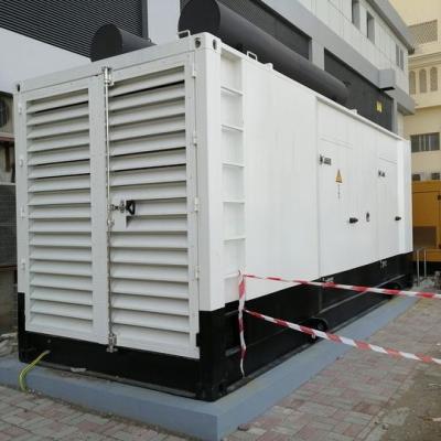 China 2300L grote Machts Diesel Generator1mw Diesel Genset 1000kw 85db Te koop