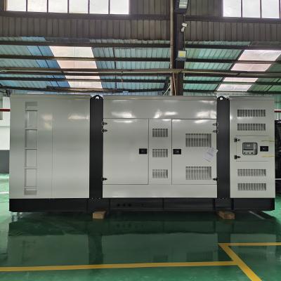 Cina Pompa d'acqua Motore generatore diesel 1000 KVA Industrial Standby Backup Generatori diesel 220V in vendita