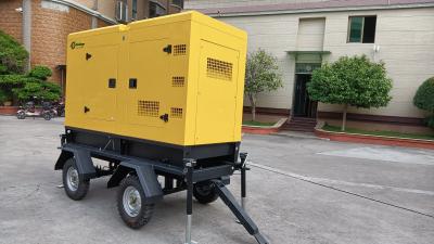 China 230V 500 Kilowatt Trailer Diesel Generators Protable Mobile Super Silent Power Plant for sale