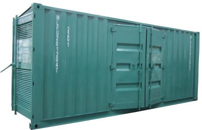 China Diesel van IP23 1000kva Generator 50hz AC Containerized Genset In drie stadia Te koop