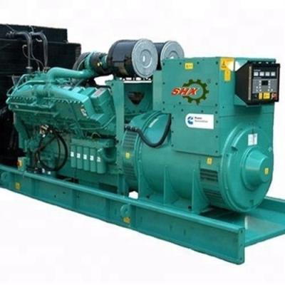 China Saber 1500 Kva Dg Set Cummins Low Fuel Consumption Diesel Generator for sale