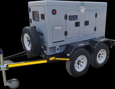 China 720A 400kw Mobile Trailer Diesel Generators Cummins DG Set In Power Plant for sale