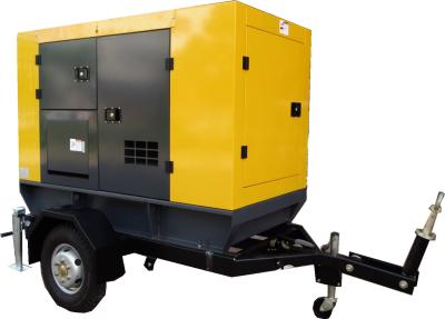 China Diesel van SHX Aanhangwagen Opgezette Generator300kva Ononderbroken Stille Reservegenerator Te koop