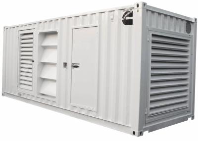 China Diesel van de container1000kw Mega Stille Generator Elektriciteitsopwekking Te koop