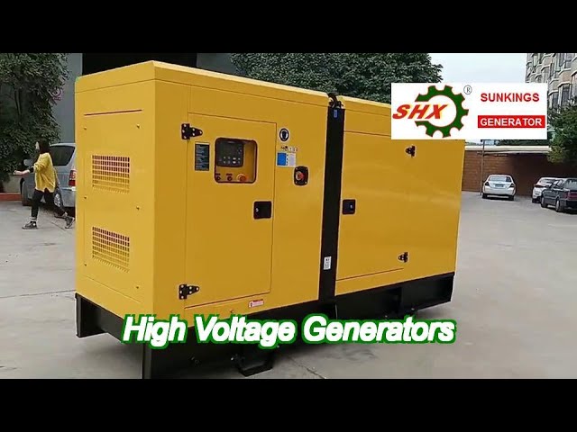 Deepsea Controller 2500Kva High Voltage Generators For Power Station