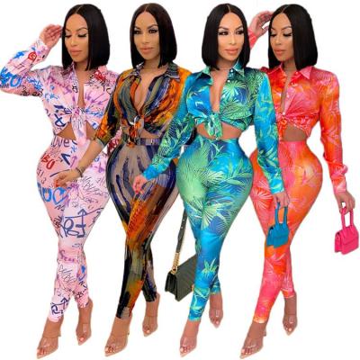 China Breathable Women Two Piece Set Fabric Tie Dye Casual Sportswear Equipment For Women Tracksuits Outdoor Use for sale