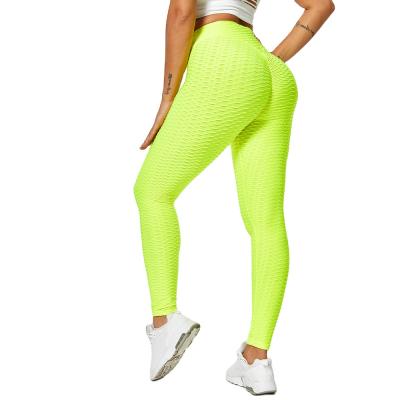 China Breathable Plus Size Sports Yoga Wear Thick Fitness Wear Hip Lifting High Waist Yoga Pants for sale