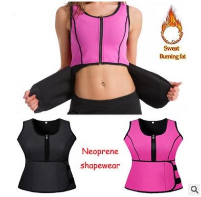 China Breathable Europe And USA Plus Size Waist Training Shaper Vest With Neoprene Body Shaper for sale