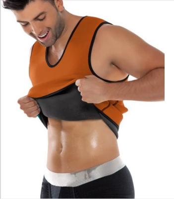 China Body Shaper Body Tank QUICK DRY Sweat Vest Slimming Workout Sauna Tank Top Shaper Waist Trainer Vest For Men for sale