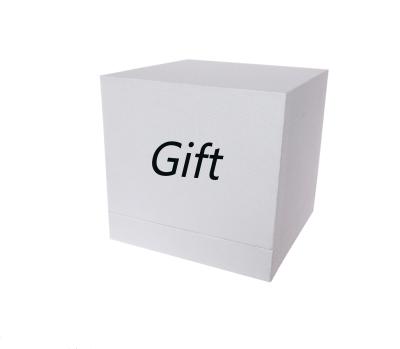 China Simple/fashion/easy carry white lid paper packaging gift box of various popular good quality and low box product for sale