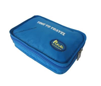 China Soft/Foldable/Save/Easy Sapce Carry Popular Factory Supply Low Price Product Blue Wash Bag Wash Bags For Delicate for sale