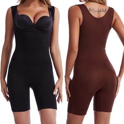 China Antibacterial Wholesale Seamless Workout High Lifter Butt Shapewear Waist Tummy Control Shaper Jumpsuit for sale