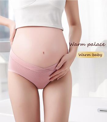 China Yinkaiya Breathable Wholesale Low Waist Pregnant Women Seamless Panties for sale