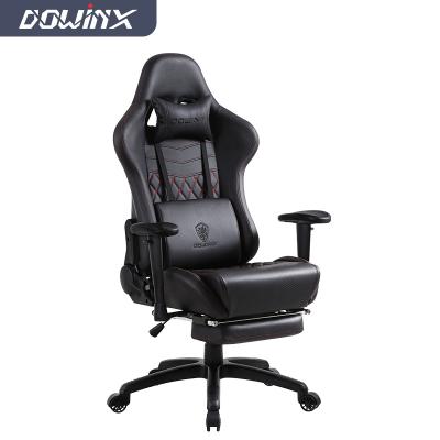 China Factory Direct Wholesale Adjustable Ergonomic Hot Selling (Height) Leather Office Packing Gaming Chair With Footrest for sale