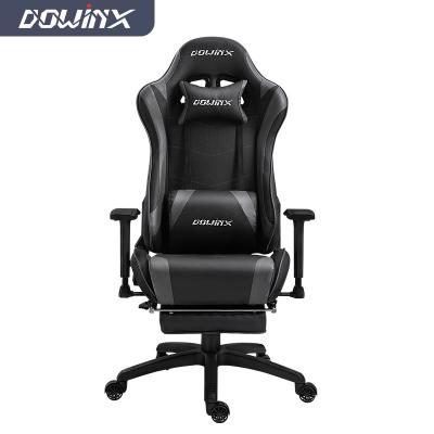 China Adjustable (height) gaming chair armrest and headrest packing style high-back gaming chair with or without footrest chair set for sale