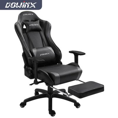 China Luxury Colored (Hight) Ergonomic PU Leather Ergonomic Armrest Colored Gray Computer Gaming Chair for sale