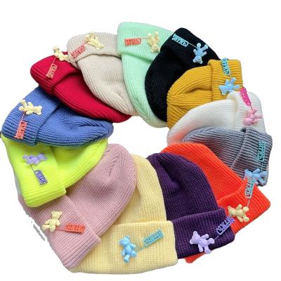 China JOINT HKS0001 Men Unisex Customize Own Brand Logo Design Warm Cheap Plain Sport Cap Knit Hats Beanie Winter for sale