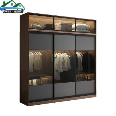 China Interior Wardrobe Storage Sliding Doors (Height) Adjustable Luxury Master Wardrobe Design for sale