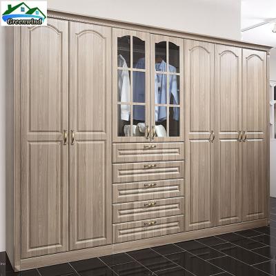 China Wholesale (Others) Adjustable PVC Scratch Resistant Swing Door Wardrobes for sale