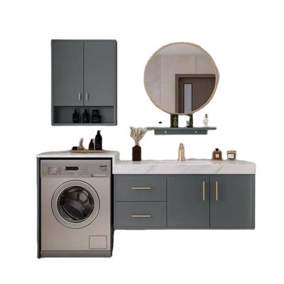 China Durable Custom Laundry Room Cabinets Inexpensive Wooden Cabinet for sale