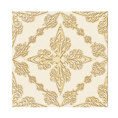 China 2021 Artistic Ceilings New Design 595*595*7mm Thick PVC Ceiling Panel / Wall Panel for sale