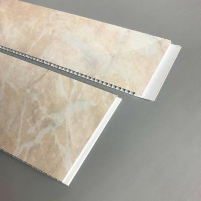 China Cheap price PVC wall panels interior decoration interior wall paneling PVC ceilings roof artistic panel in Pakistan Southeast Asia for sale