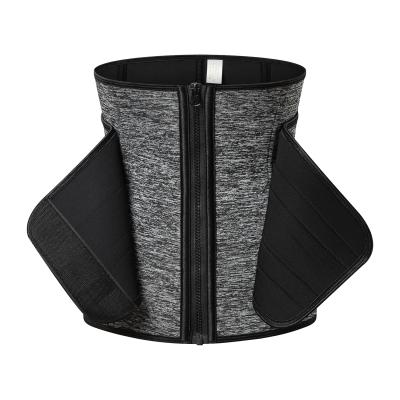 China New Durable 2022 Printing Logo Adjustable Women Slimming Workout Belt Neoprene Waist Trainer for sale