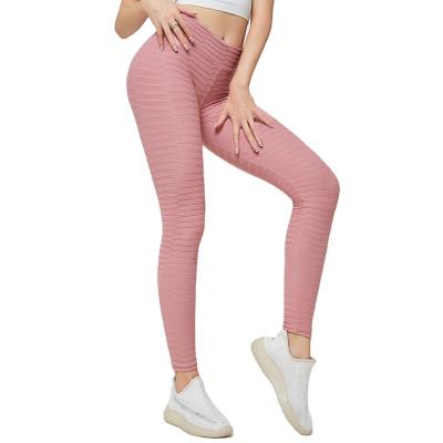 China Breathable Creative Design Women High Waist Yoga Gaiters Butt Lift Yoga Pants for sale