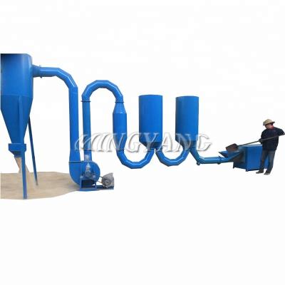 China Medicine Processing Airflow Dryer Used In Wood Pellet Making Production Line 2000kg/h Sawdust Pipe Dryer for sale