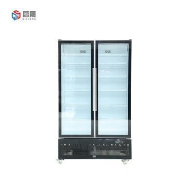 China Single-temperature Commercial Restaurant Wine Cellar Upright Cooler Display Wine Fridge With Door for sale