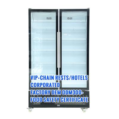 China Premium Single-Temperature 200l Wine Cellar Doors Display Stainless Steel Compressor Wine Coolers Fridge 108 Glass Bottles Full for sale