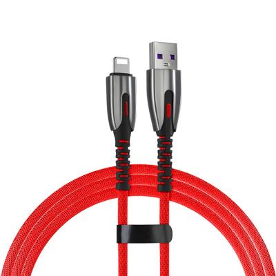 China Shark head is a firmer zinc alloy fast charging micro usb cable v8 phone cable 3A for sale