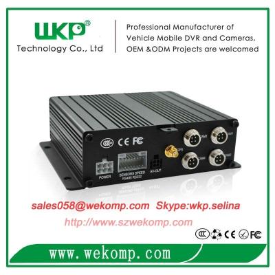 Κίνα Όχημα DVR με την κάρτα ανώτατο 128GB, κινητό ψηφιακό ΠΣΤ κινητό DVR υποστήριξης 64GB SD προς πώληση