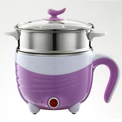 China Hotel 110V 2 in 1 Commercial Chinese Mini Multifunctional Electric Hot Pot Electric Cooker Kettle for sale