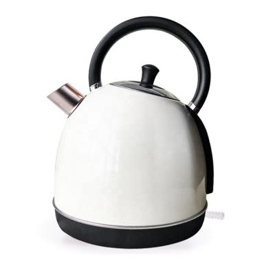 China China Factory Retro 360 Degree Rotation Base Sale Tea Water Hot Kettles 304 Stainless Steel Boil Hot Electric Kettle for sale