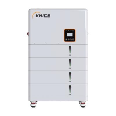 China VNICE Fuoco-B12 51.2V LifePO4 12KW Household Appliances Solid State Battery All in One Energy Storage System for Home and Solar Energy Storage for sale