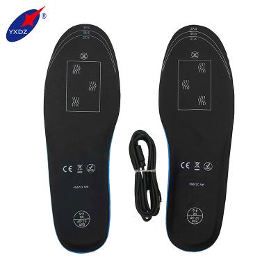 China Rechargeable Insole Warm Built-in Battery Foot Heating Foot Warmers for Fishing Winter Old Man Go Out Camping Keep Warm for sale